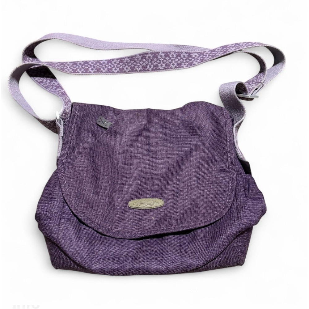 Keen Crossbody Bag Purple Messenger Purse Travel Casual Adjustable Strap